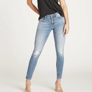 *NWOT* Vigoss JAGGER SKINNY - destructed medium wash (28)